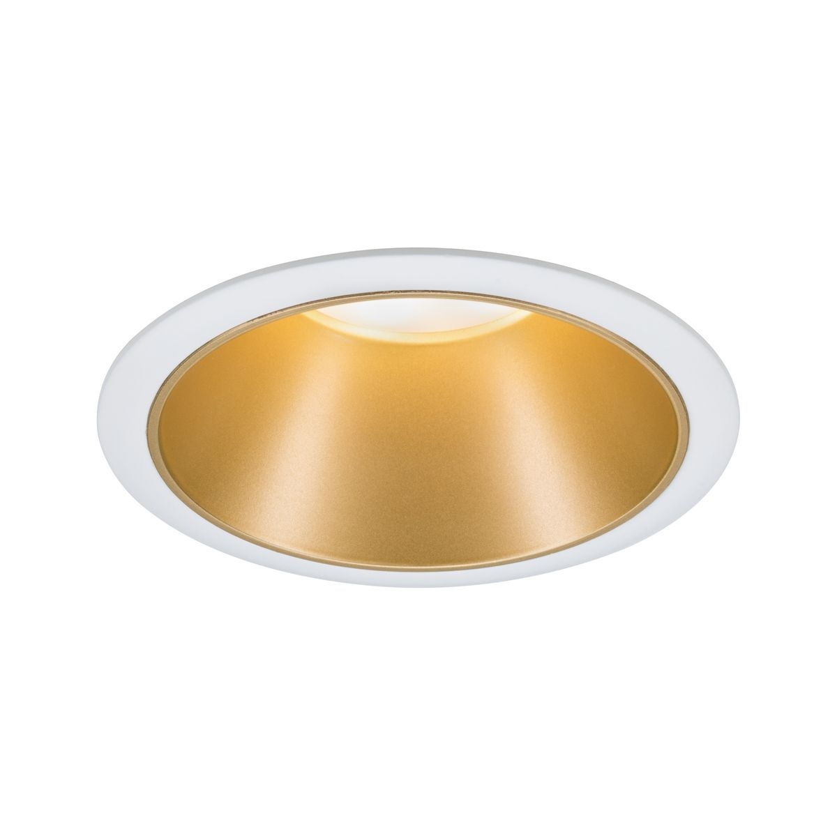 Darmowa Dostawa - Lampa do zabudowy 1x6.5 W biała-złota Paulmann Cole Coin 93405