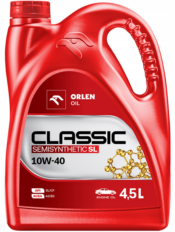 ORLEN PLATINUM CLASSIC SEMISYNTHETIC 10W40 4.5L - Petrostar