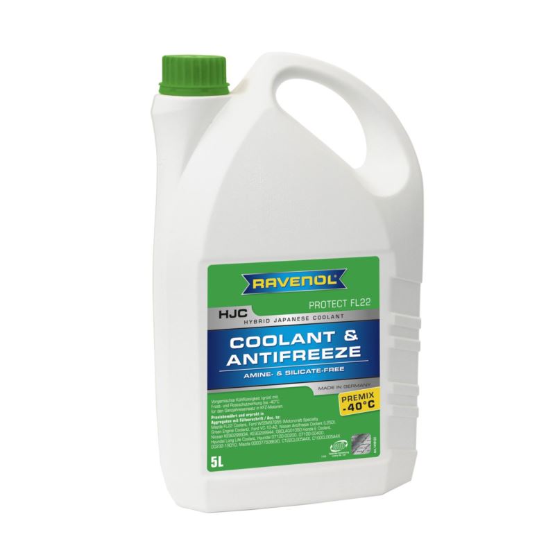 RAVENOL HJC PŁYN DO CHŁODNIC FL22 5L - Petrostar
