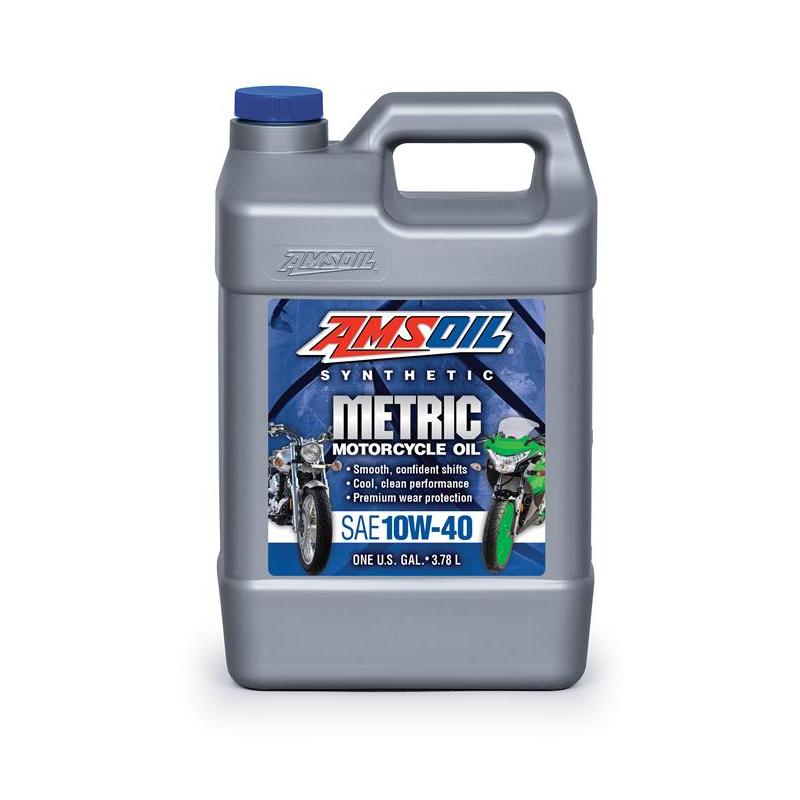AMSOIL MCF 4T MOTORCYCLE OIL 10W40 3.78L 1G - Petrostar