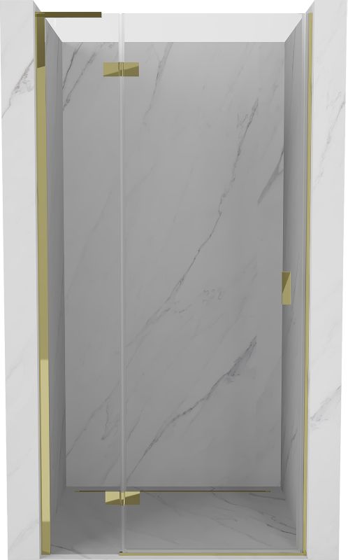 Drzwi prysznicowe Mexen Mist-H L złote 110 cm 1 szt