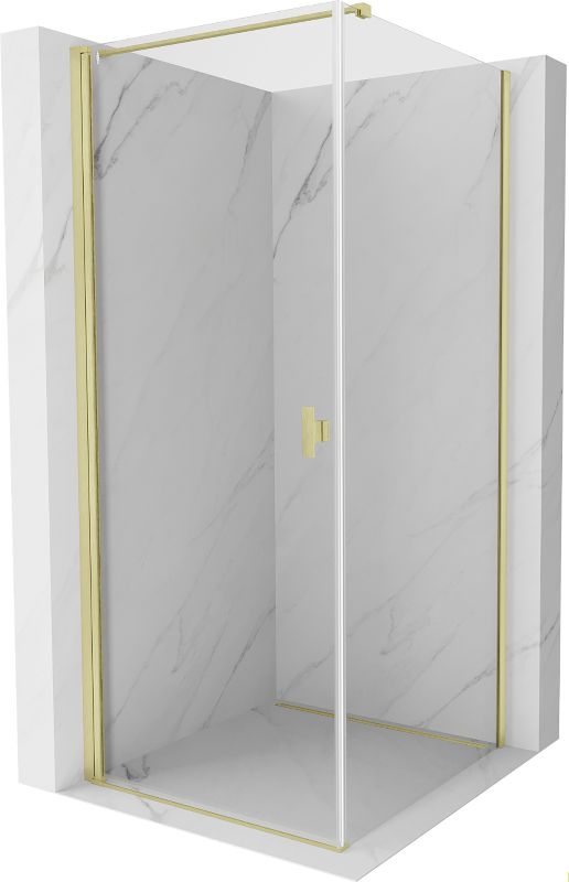 Kabina prysznicowa Mexen Mist-B złoty szczotkowany 85x85 cm - 8A2T-085-085-55-00 1 szt.