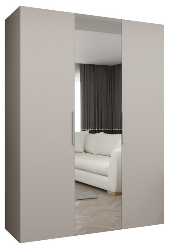 Szafa uchylna Abiks MARBELLA 2 150 wys 202 cm Kaszmir + Kaszmir 1 szt