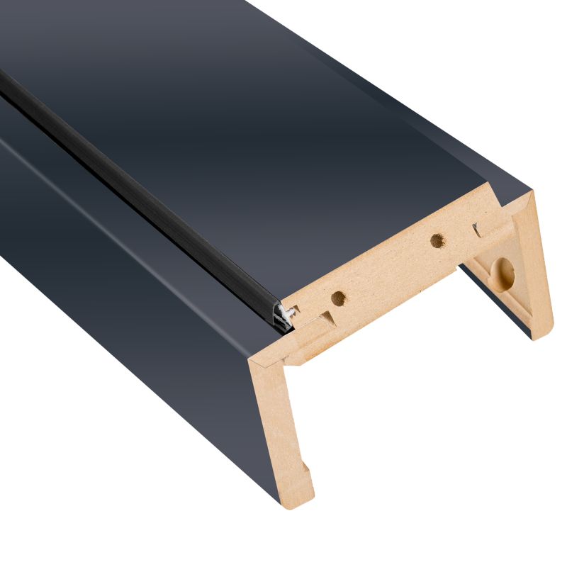 Belka ościeżnicy regulowana Fortia 135-155 mm 8 cm 90 stopni 80 do drzwi bezprzylgowych granatowa