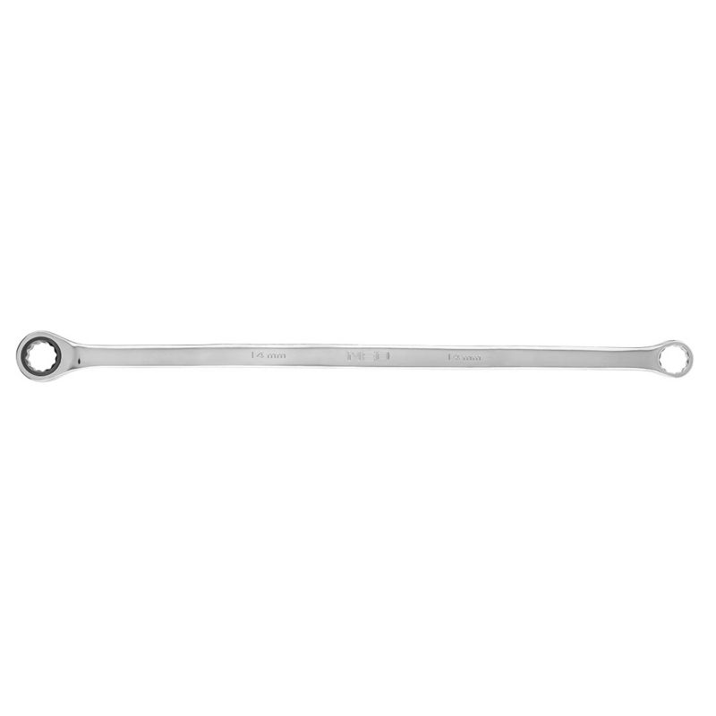 Klucz oczkowy NEO TOOLS dwustronny z grzechotką, długi 14 mm 1 szt
