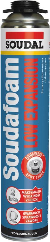 Pianka montażowa Soudal Low Expansion 750 ml