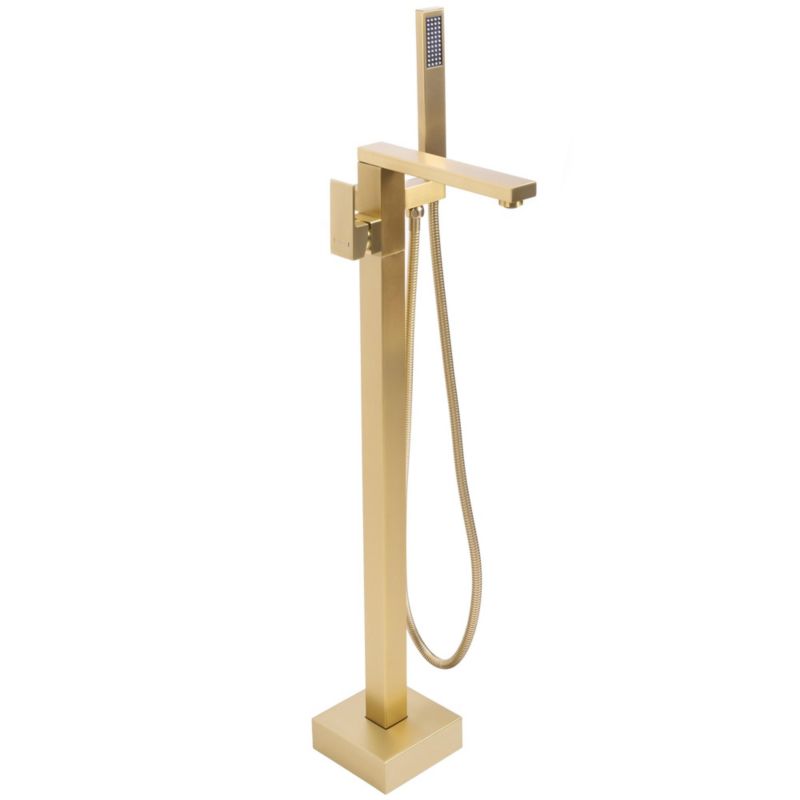 Bateria Podłogowa Rea St005 Tery Złoty Szczotkowany 26X15X88,5Cm 1 Szt