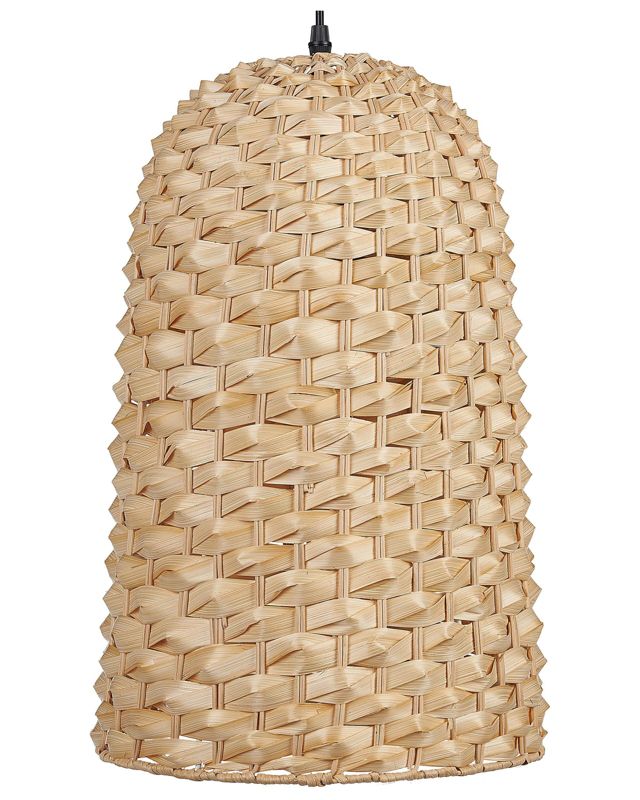 Lampa wisząca Kerio Drewno bambusowe Naturalny 1 szt.