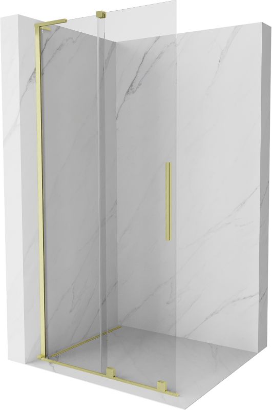 Ścianka prysznicowa Mexen Velar złota 110x200 cm 871-110-003-03-55 1 szt.