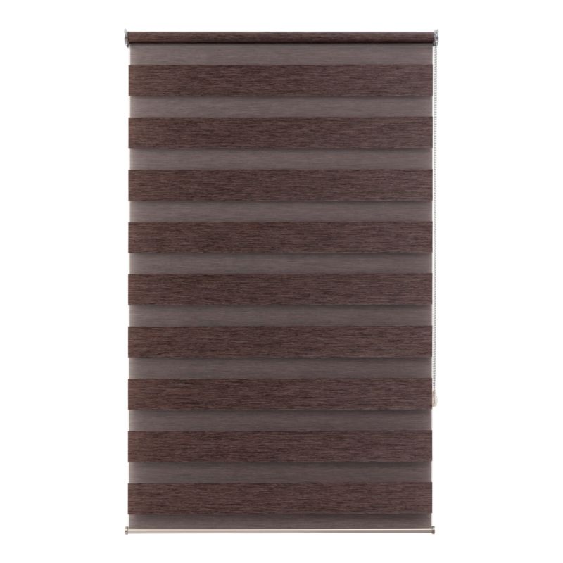 Roleta GoodHome Brize 87,3 x 160 cm brązowa
