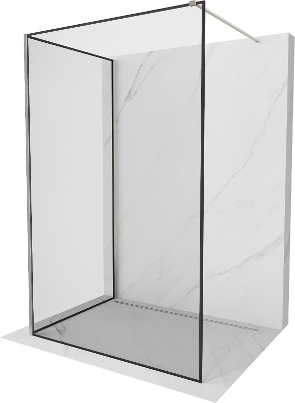 Ścianka prysznicowa Mexen Kioto czarny wzór 140x90 cm 800-140-212-97-70-090 1 szt.
