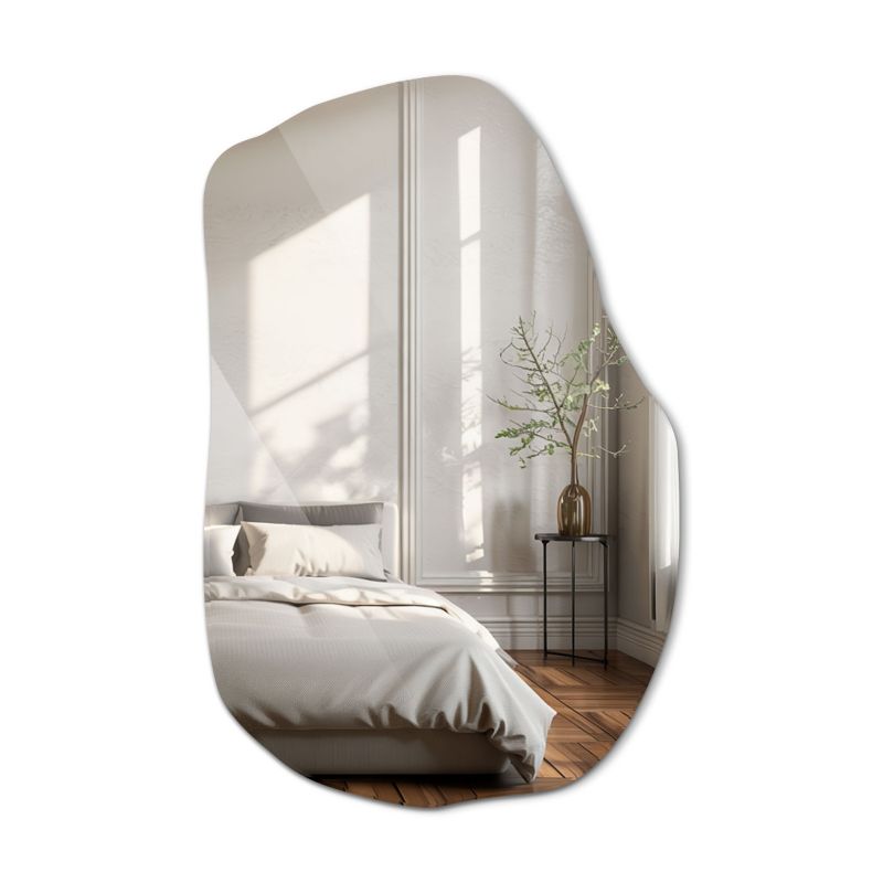 Dekoracyjne Lustro Loft Tulup 80 x 52 cm do Salonu 1 szt.
