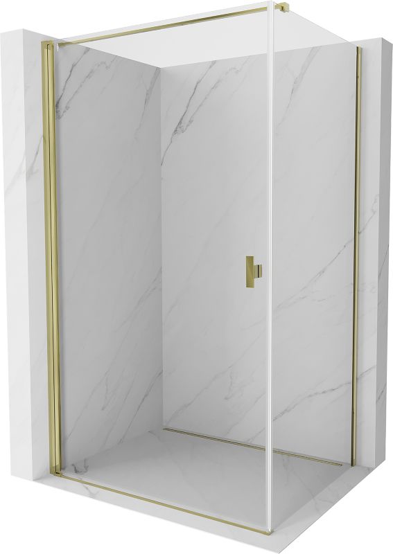 Kabina prysznicowa Mexen Mist-B złota 95 x 110 cm - 8A2T-095-110-50-00 1 szt.