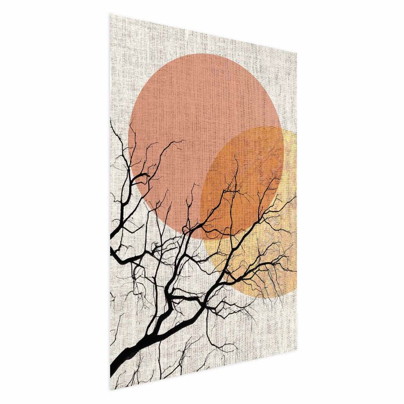 Plakat Artgeist Podwójny księżyc 60x90 cm bez ramy 1 szt