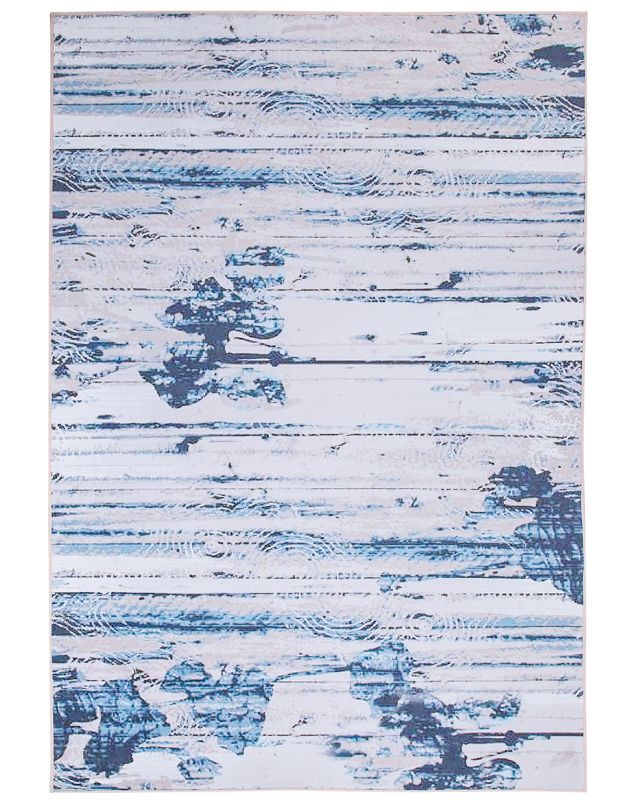 Dywan 140 x 200 cm niebiesko-beżowy Burdur 1 szt.