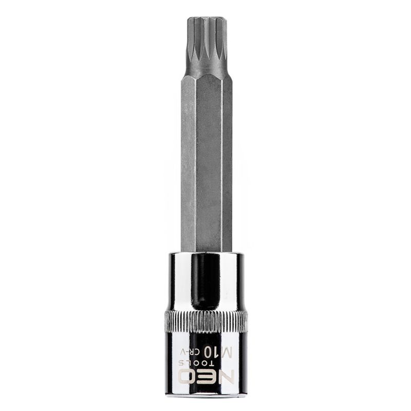 Końcówka Spline na nasadce 1/2" NEO TOOLS M10 x 100 mm 1 szt.