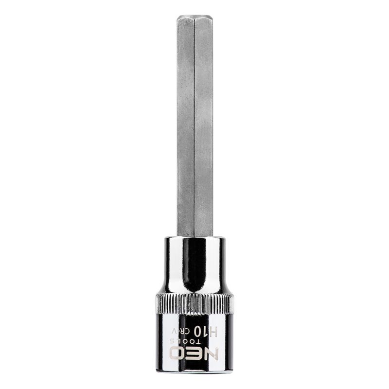 Końcówka sześciokątna na nasadce 1/2" NEO TOOLS H10 x 100 mm 1 szt.