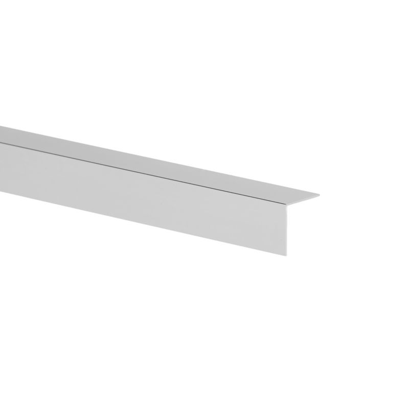 Kątownik aluminiowy 1000 x 20 x 20 x 1 mm szary połysk