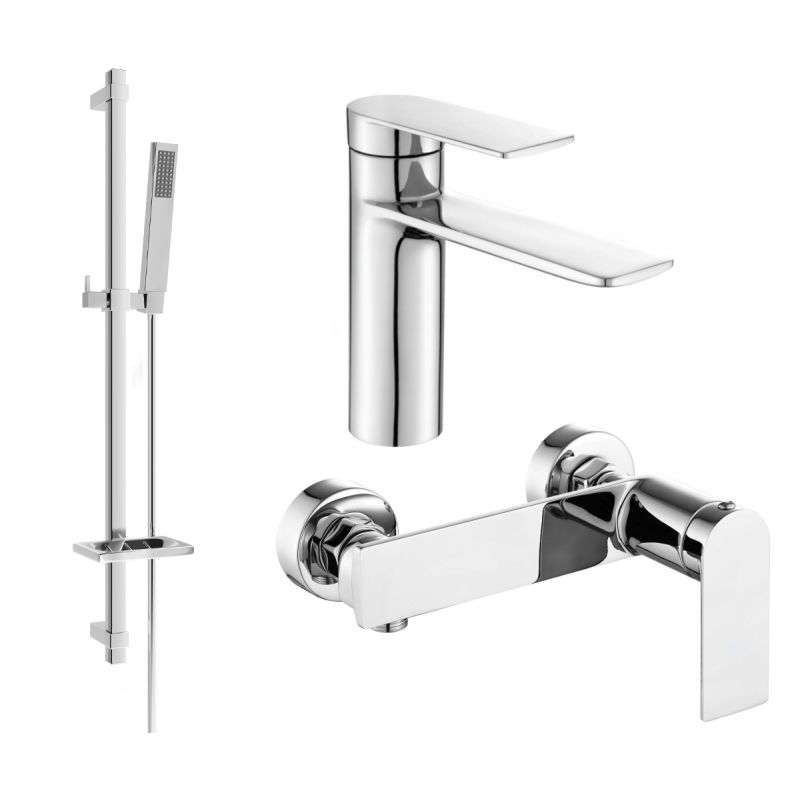 Zestaw prysznicowy Mexen Zero chrom 71104DQ02-00 1 szt.