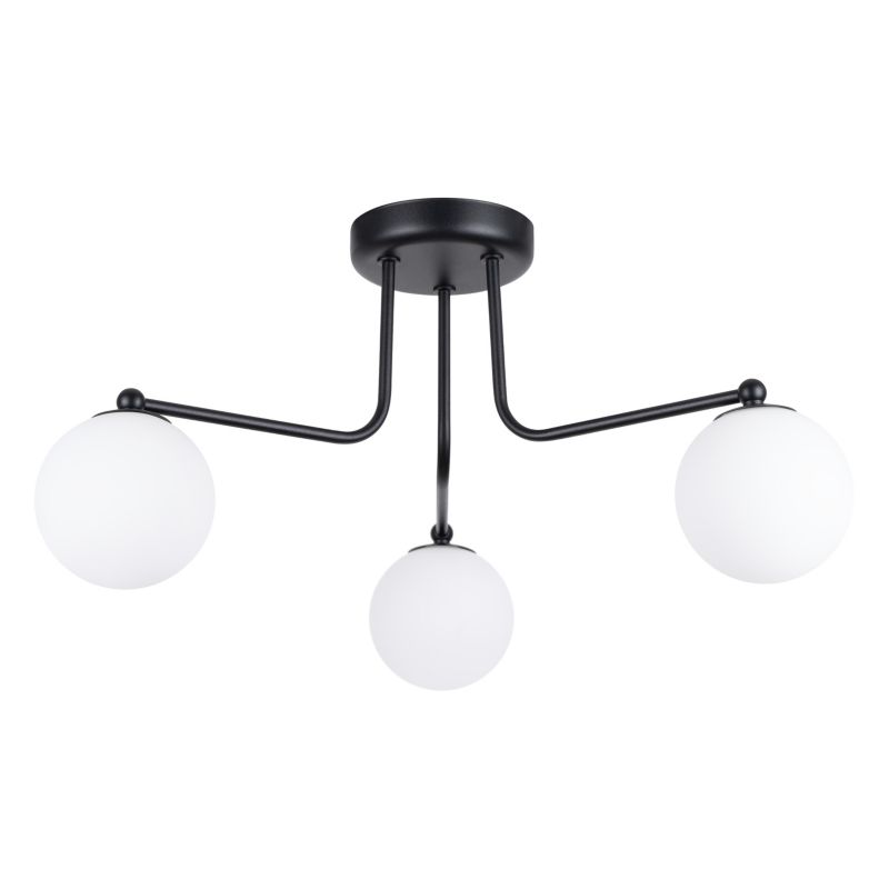 Żyrandol Sollux Lighting ASTRAL 3 czarny 1 szt.