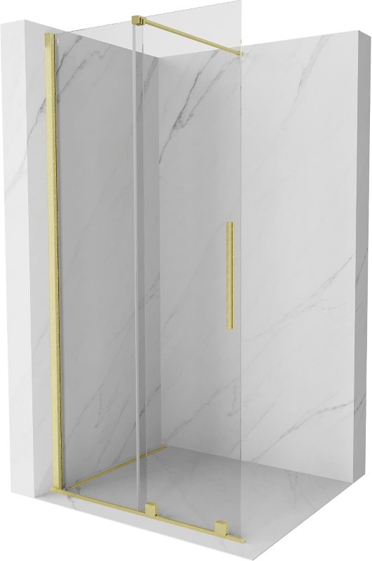 Ścianka prysznicowa Mexen Velar złoty 75x200 cm 871-075-000-03-55 1 szt.