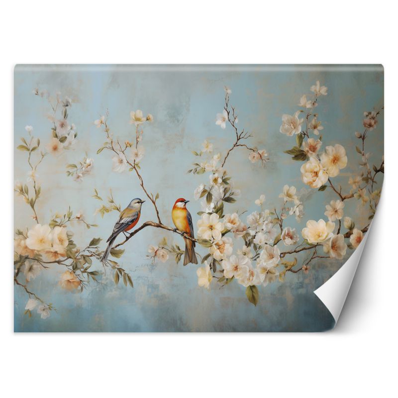 Fototapeta Feeby Ptaki na gałęzi Chinoiserie 254x184 1 szt