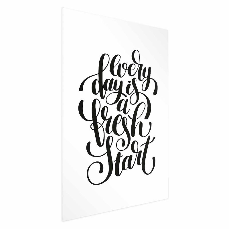 Plakat Artgeist Fresh start 21x30 cm bez ramy 1 szt
