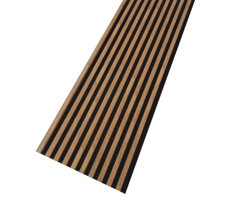 Lamele na czarnym filcu 26,5 x 275 cm Mebano PRO dąb naturalny grandson 8 szt.