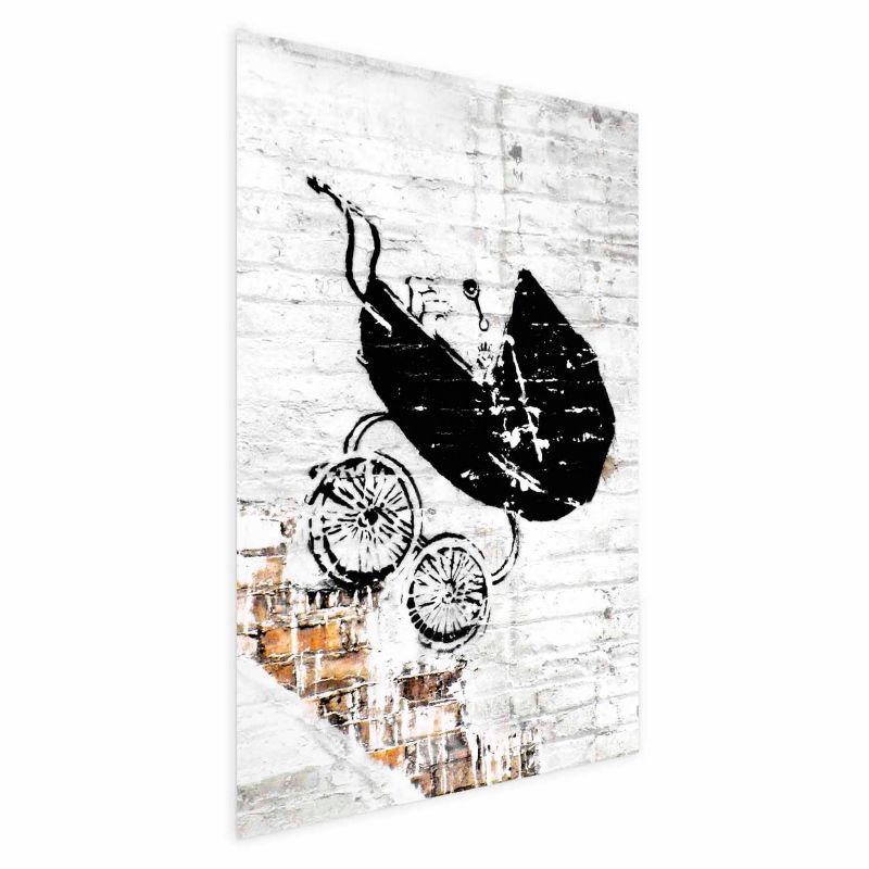 Plakat Artgeist Pędzący wózek 40x60 cm bez ramy 1 szt