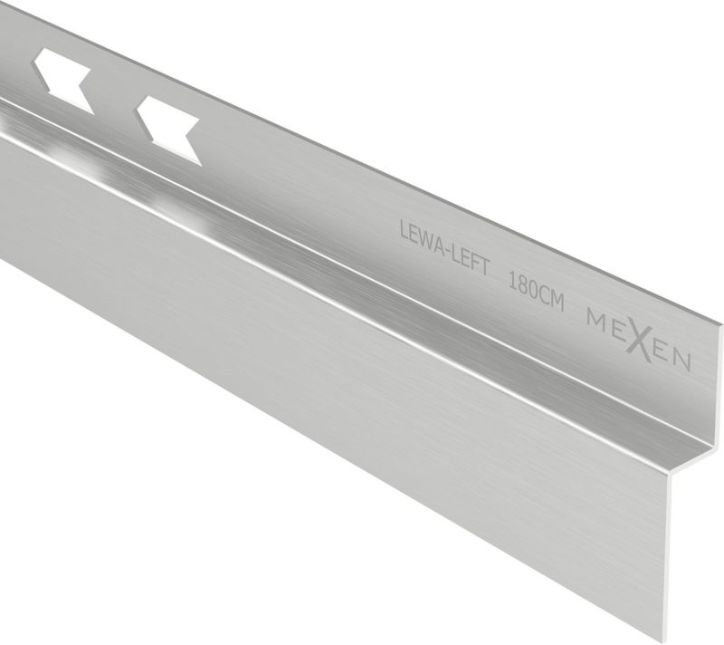 Listwa spadkowa Mexen Line inox 180 cm lewa 1 szt.