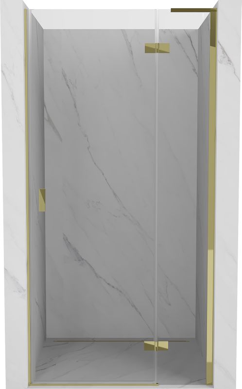 Drzwi prysznicowe Mexen Mist-H L złoty transparent 120 cm prawy 1 szt