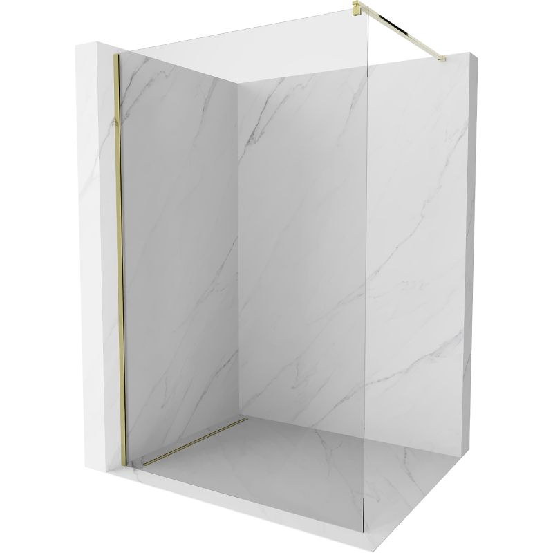 Ścianka prysznicowa Mexen Kioto złota 55x200 cm 800-055-101-50-00 1 szt.
