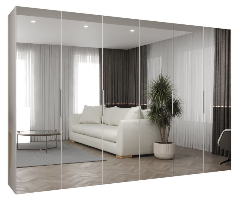 Szafa uchylna Abiks MARBELLA 3 300 wys 202 cm Biały + Kaszmir 1 szt