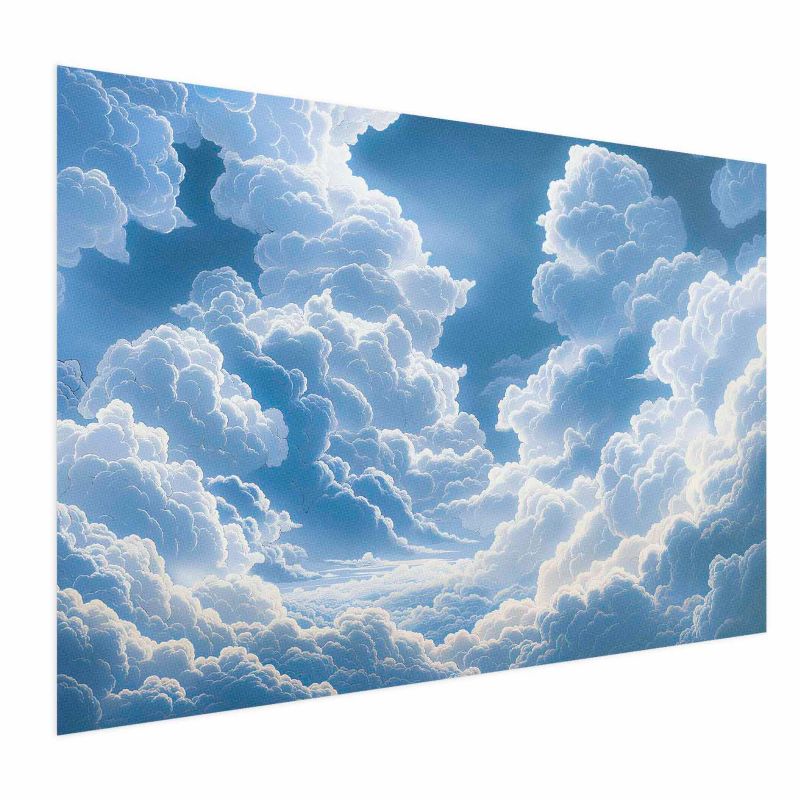 Plakat Artgeist Niebo i puchate chmury 30x21 cm bez ramy 1 szt