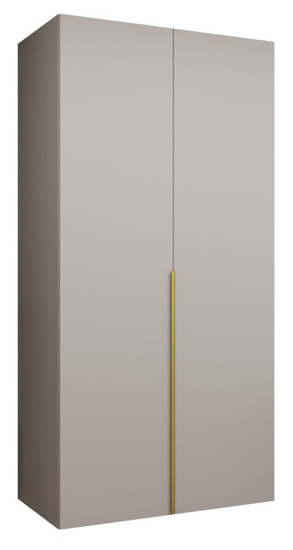 Szafa uchylna Abiks ALICANTE 1 100 wys 202 cm Kaszmir + Złoty 1 szt