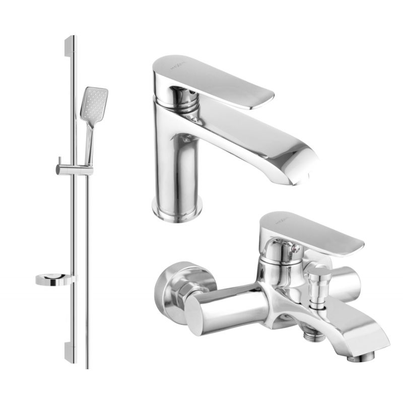 Zestaw wannowy Mexen Pecos chrom 72703DS62-00 1 szt.
