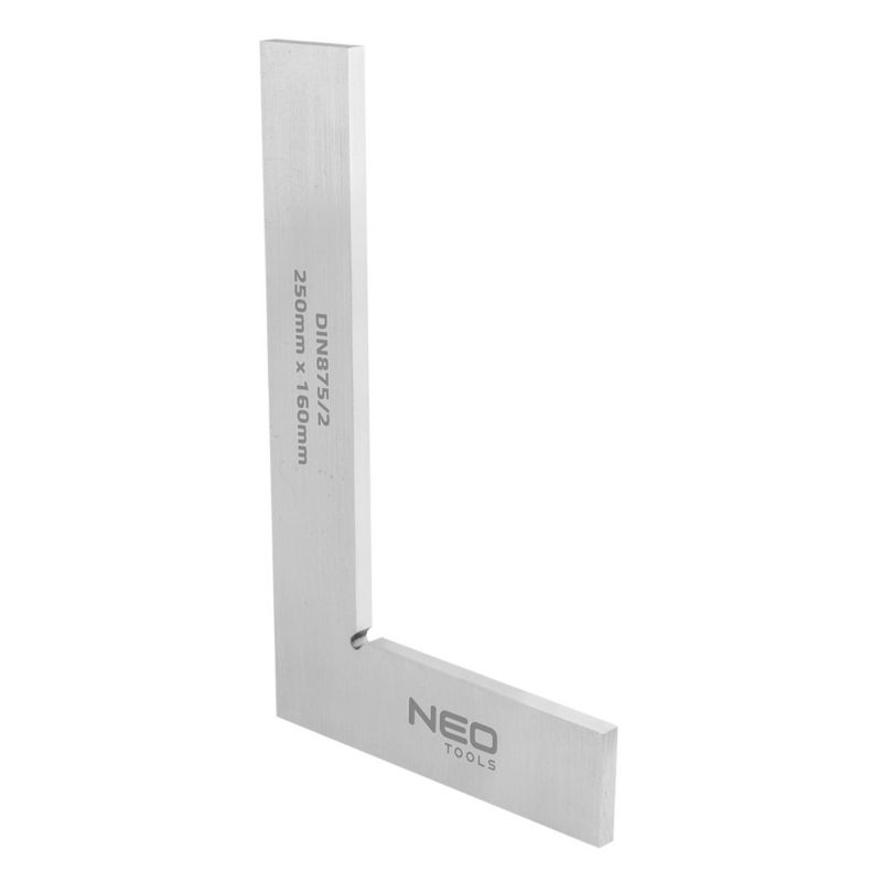 Kątownik NEO TOOLS płaski, DIN875/2, 250x160mm 1 szt