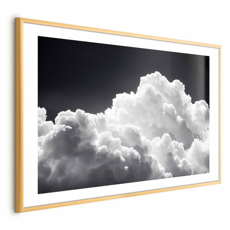 Plakat Artgeist Gra słonecznego światła 30x21 cm z ramą złotą 1 szt