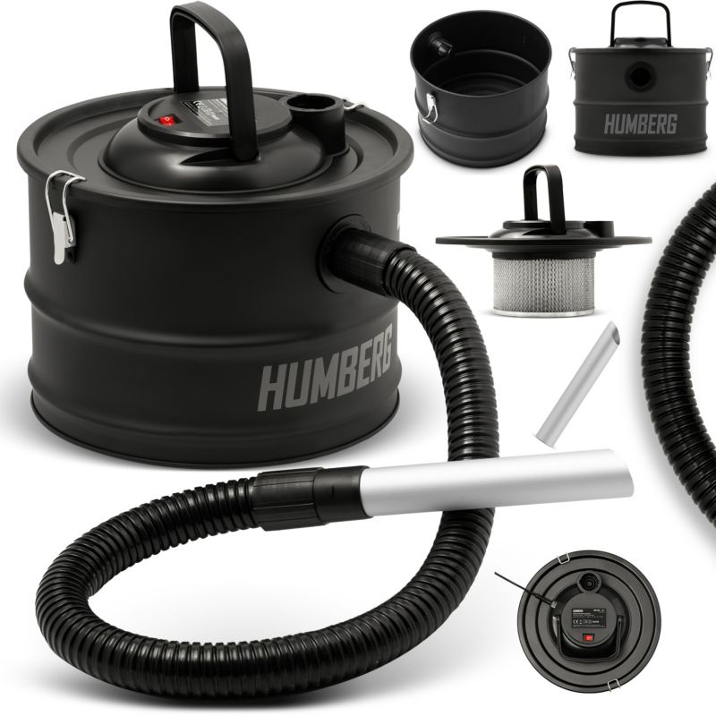 Odkurzacz do kominka Humberg 15l separator do popiołu sadzy 1szt.