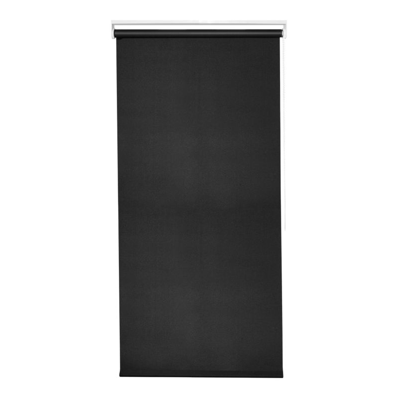 Roleta GoodHome Boreas 72 x 240 cm czarna