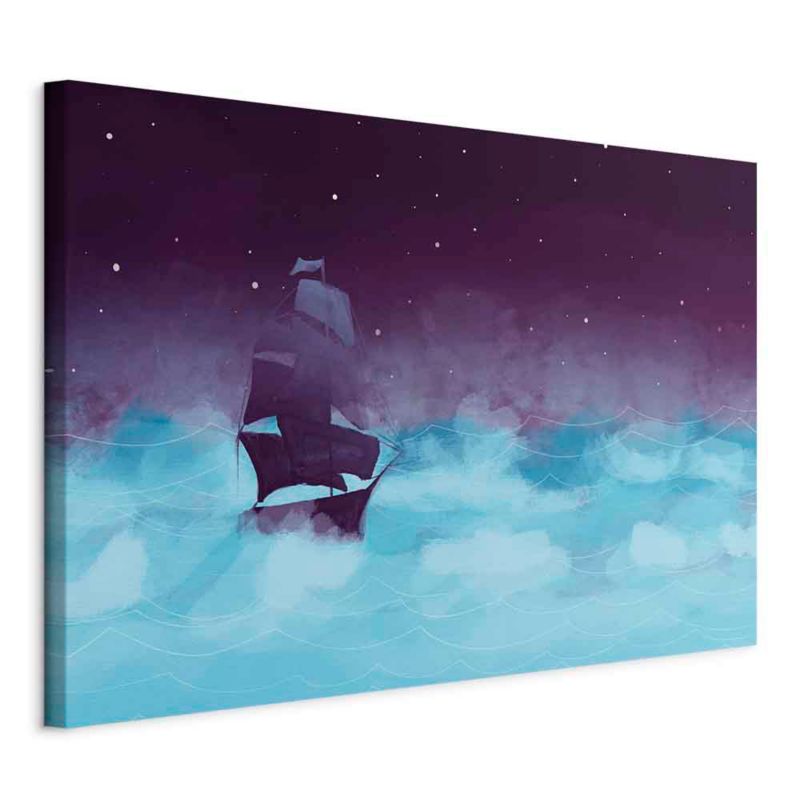 Obraz Artgeist Nocne fale 30 x 20 cm flizelina 1 szt