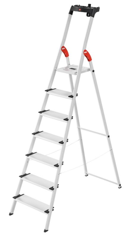 Drabina aluminiowa 7 stopniowa HAILO L80 ComfortLine 1 szt.