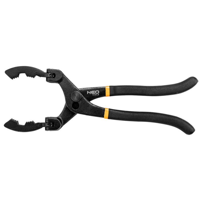 Klucz do filtra oleju NEO TOOLS odginany szczypcowy 63.5 - 116 mm 1 szt