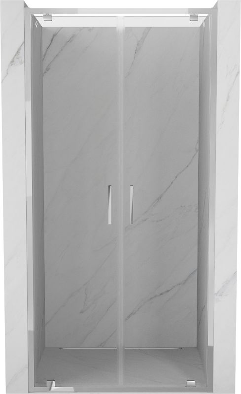 Drzwi prysznicowe uchylne Mexen Exo transparent chrom 80x200 1 szt.