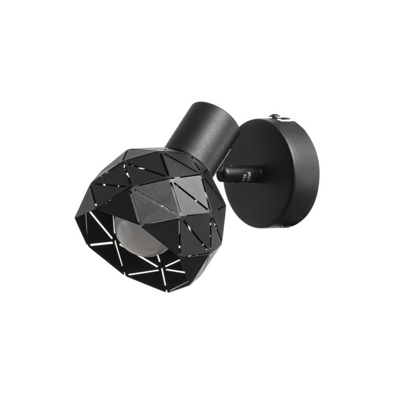 Kinkiet Light Prestige Reus czarny 1 x E14 1 szt.