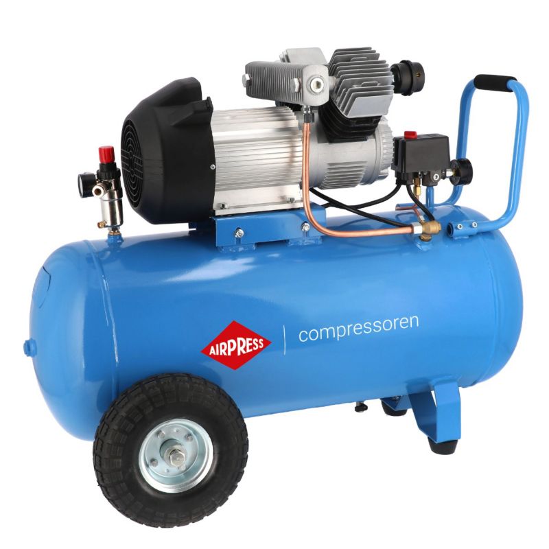 Kompresor dwutłokowy LM 90-350 Airpress 10 bar 3 KM/2.2 kW 245 l/min 90 l 1 szt.