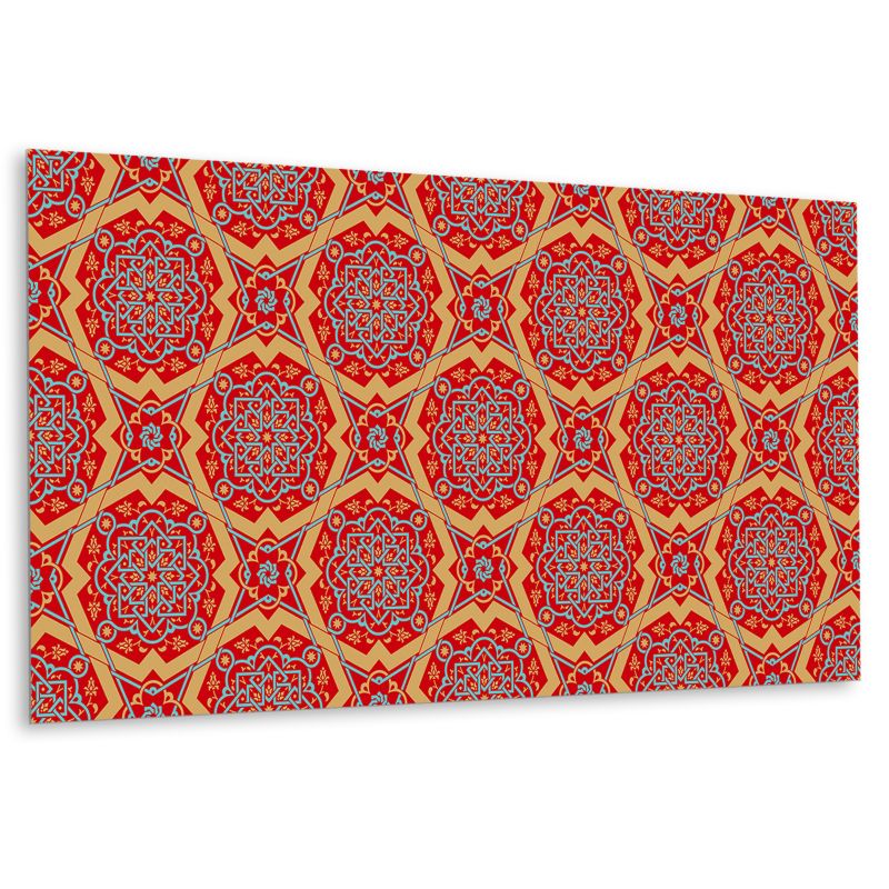 Panel samoprzylepny Tulup 100x50 cm Arabski kwiatowy wzór 1 szt.