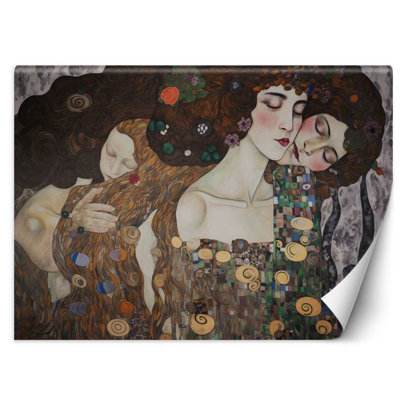 Fototapeta Feeby Pocałunek kobiet - G. Klimt 350x245 1 szt