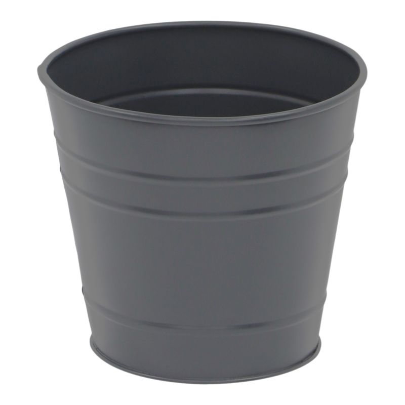 Doniczka metalowa Verve 12 cm czarna