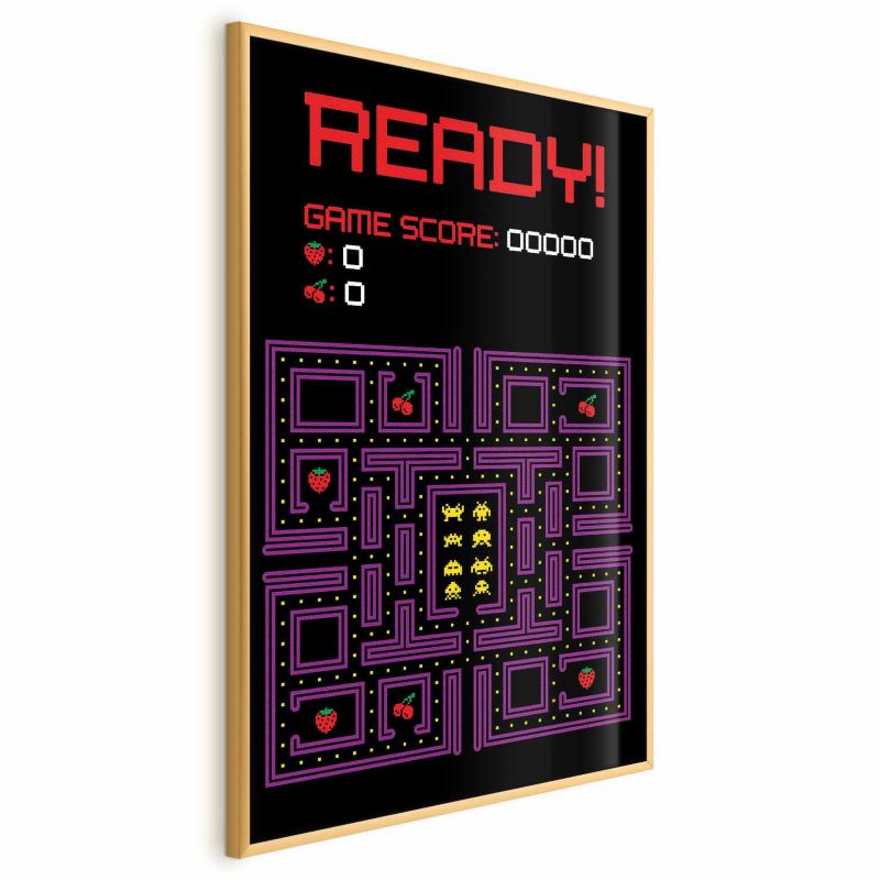 Plakat Artgeist Ready 40x60 cm z ramą złotą 1 szt